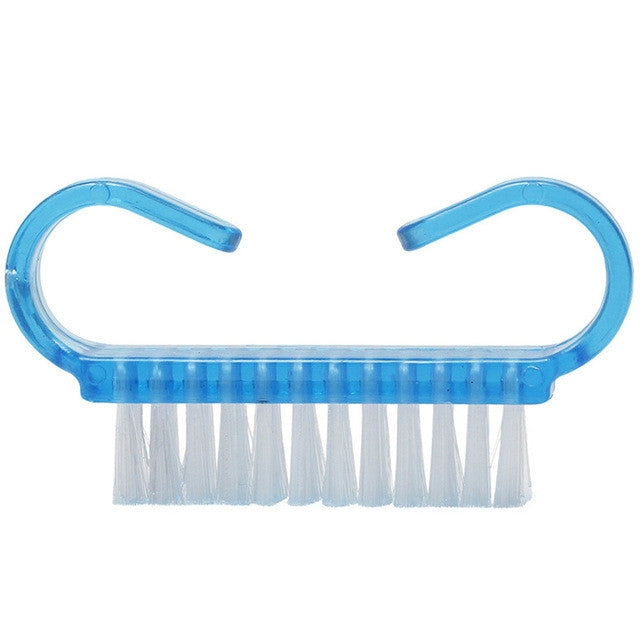 10 PCS Cleaning Brush Tools Nail Art Care Manicure Pedicure Remove Dust Small Angle Clean Brushes