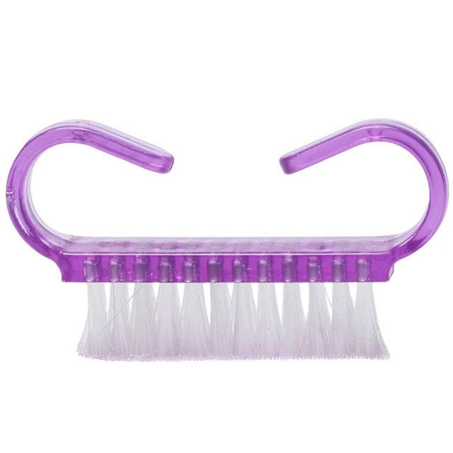 10 PCS Cleaning Brush Tools Nail Art Care Manicure Pedicure Remove Dust Small Angle Clean Brushes