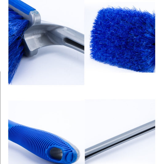 3 PCS Wheel Hub Long-Handled Brush Special Tool For Powerful Decontamination & Cleaning Of Tires