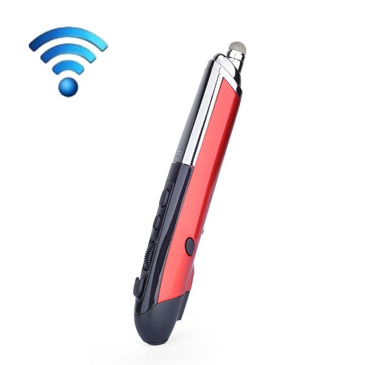 PR-08 1600DPI 6 Keys 2.4G Wireless Electronic Whiteboard Pen Multi-Function Pen Mouse PPT Flip Pen