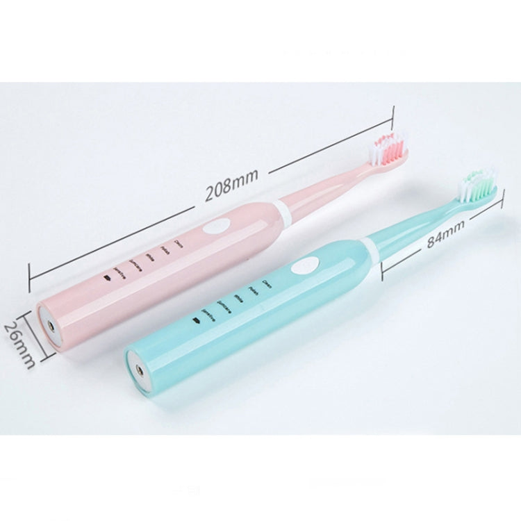 DELIPU Electric Toothbrush Rechargeable Sonic 5-Speed Adjustment Children Adult Household Waterproof Soft Hair Whitening Toothbrush, USB Charging Cable  (Blue), USB Charging Cable (White), USB Charging Stand (Blue), USB Charging Stand(Pink)������������...