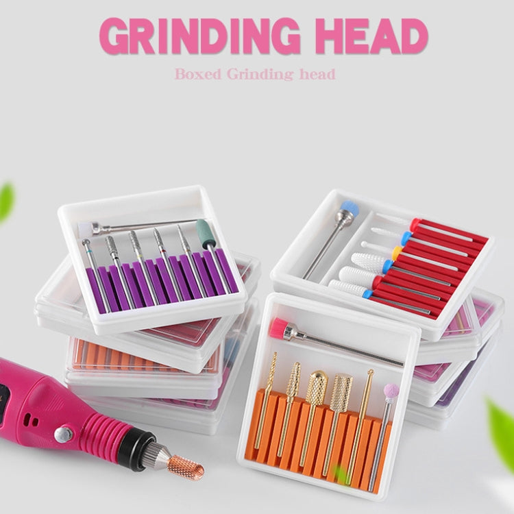 Nail Art Ceramic Tungsten Steel Alloy Grinding Heads Set Grinder Polishing Tool, GH-01, GH-02, GH-03, GH-05, GH-06, GH-07, GH-08, GH-09, GH-10
