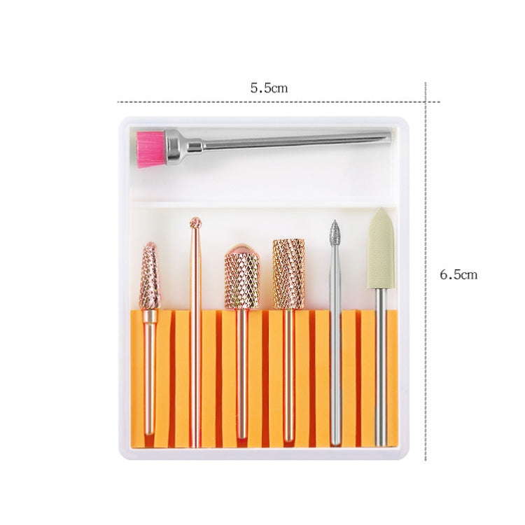 Nail Art Ceramic Tungsten Steel Alloy Grinding Heads Set Grinder Polishing Tool, GH-01, GH-02, GH-03, GH-05, GH-06, GH-07, GH-08, GH-09, GH-10