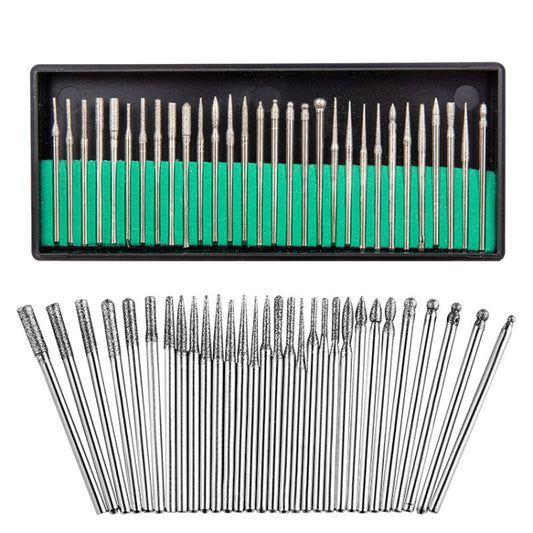 30 Sticks Diamond Nail Polish Heads Set Crystal Phototherapy And Grinding Machine Accessories Tools