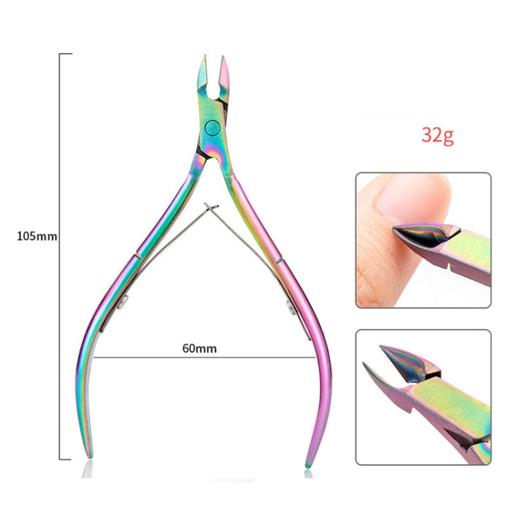 2 In 1 FABIYAN Color Titanium Nail Art Tool Set Dead Skin Shears Steel Push Nail File Pliers, 13 In 1, 14 In 1, 4 In 1, 2 In 1