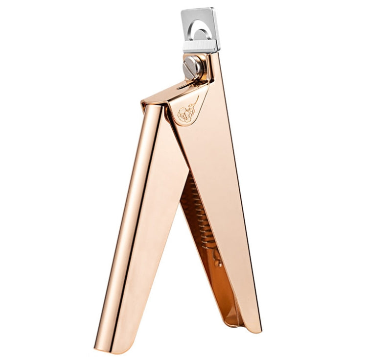 Nail Word Cut French U-Shaped Cut Fake Nail Cut Stainless Steel Nail Knife, Color Classification: Silver, Colorful Titanium 1, Golden, Silver, Electrophoretic Black, Electrophoretic Rose Red, Colorful Titanium 2