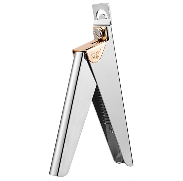 Nail Word Cut French U-Shaped Cut Fake Nail Cut Stainless Steel Nail Knife, Color Classification: Silver, Colorful Titanium 1, Golden, Silver, Electrophoretic Black, Electrophoretic Rose Red, Colorful Titanium 2