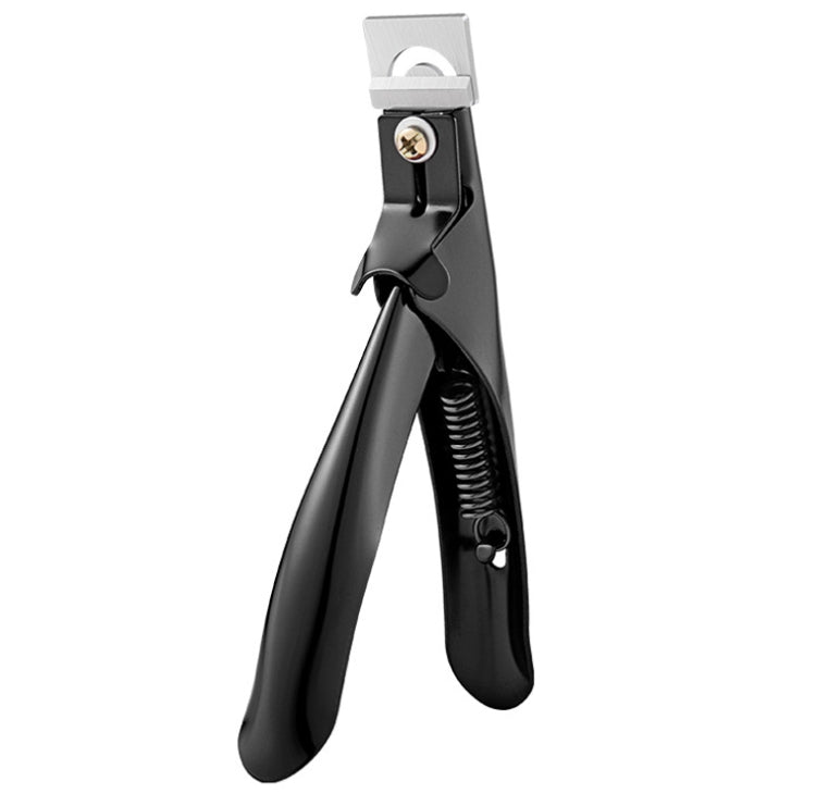 Nail Word Cut French U-Shaped Cut Fake Nail Cut Stainless Steel Nail Knife, Color Classification: Silver, Colorful Titanium 1, Golden, Silver, Electrophoretic Black, Electrophoretic Rose Red, Colorful Titanium 2