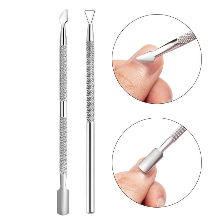 FABIYAN Stainless Steel Dead Skin Shear Steel Push Nail Art Tool Set, Specification: Set 3, Set 1, Set 2, Set 3, 3 Sets  Set 4, Set 5, Set 6, Set 7, Set 8, Set 9, Set 11, Set 12, Set 13, Set 14, Set 15, Set 16