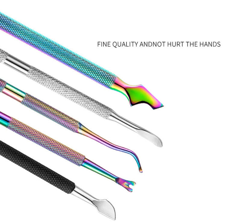 FABIYAN Stainless Steel Dead Skin Shear Steel Push Nail Art Tool Set, Specification: Set 3, Set 1, Set 2, Set 3, 3 Sets  Set 4, Set 5, Set 6, Set 7, Set 8, Set 9, Set 11, Set 12, Set 13, Set 14, Set 15, Set 16