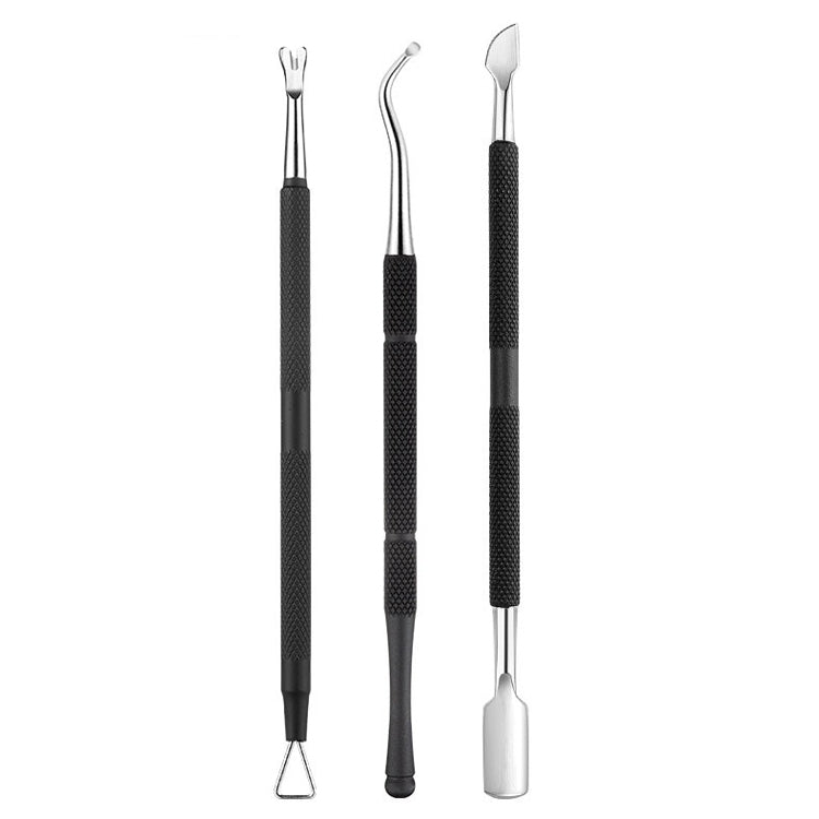 FABIYAN Stainless Steel Dead Skin Shear Steel Push Nail Art Tool Set, Specification: Set 3, Set 1, Set 2, Set 3, 3 Sets  Set 4, Set 5, Set 6, Set 7, Set 8, Set 9, Set 11, Set 12, Set 13, Set 14, Set 15, Set 16