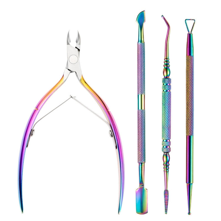 FABIYAN Stainless Steel Dead Skin Shear Steel Push Nail Art Tool Set, Specification: Set 3, Set 1, Set 2, Set 3, 3 Sets  Set 4, Set 5, Set 6, Set 7, Set 8, Set 9, Set 11, Set 12, Set 13, Set 14, Set 15, Set 16