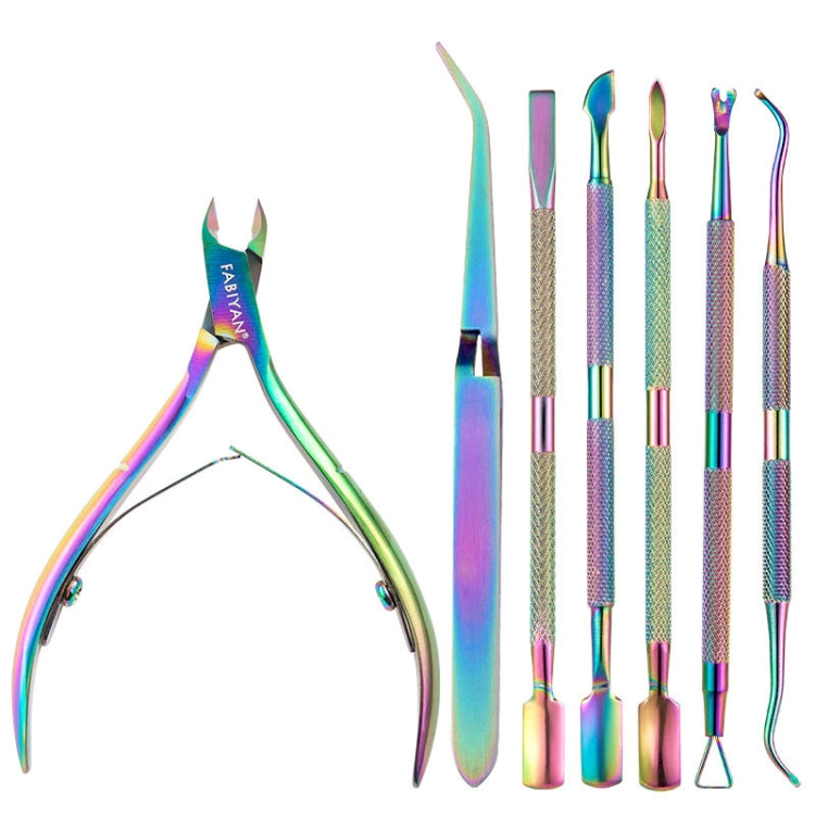 FABIYAN Stainless Steel Dead Skin Shear Steel Push Nail Art Tool Set, Specification: Set 3, Set 1, Set 2, Set 3, 3 Sets  Set 4, Set 5, Set 6, Set 7, Set 8, Set 9, Set 11, Set 12, Set 13, Set 14, Set 15, Set 16