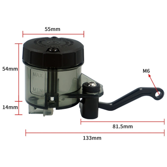 Motorcycle Modified Fittings Front Brake Oil Liquid Oil Cup Direct Pump Large Capacity Universal Oil Pot
