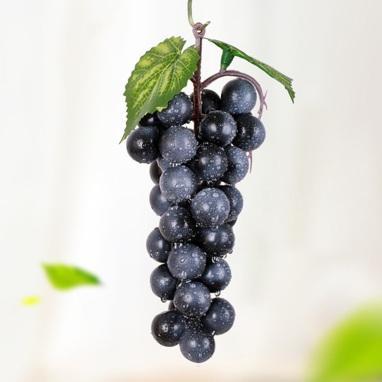Simulation Fruit Simulation Grapes PVC with Cream Grape Shoot Props, 4 Bunches 36 Black Grapes, 4 Bunches 36 Green Grapes, 4 Bunches 36 Red Grapes, 4 Bunches 36 Grain Agate Grapes, 4 Bunches 36 Purple Grapes, 4 Bunches 60 Black Grapes������������������...
