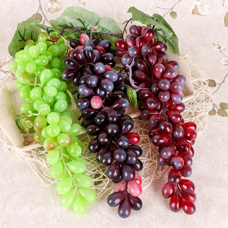 Simulation Fruit Simulation Grapes PVC with Cream Grape Shoot Props, 4 Bunches 36 Black Grapes, 4 Bunches 36 Green Grapes, 4 Bunches 36 Red Grapes, 4 Bunches 36 Grain Agate Grapes, 4 Bunches 36 Purple Grapes, 4 Bunches 60 Black Grapes������������������...