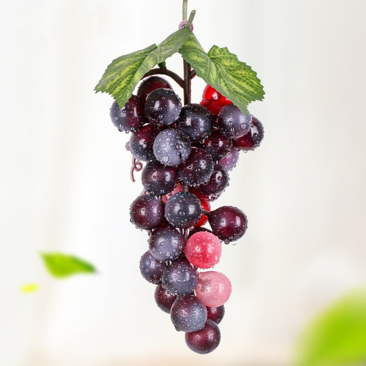 Simulation Fruit Simulation Grapes PVC with Cream Grape Shoot Props, 4 Bunches 36 Black Grapes, 4 Bunches 36 Green Grapes, 4 Bunches 36 Red Grapes, 4 Bunches 36 Grain Agate Grapes, 4 Bunches 36 Purple Grapes, 4 Bunches 60 Black Grapes������������������...