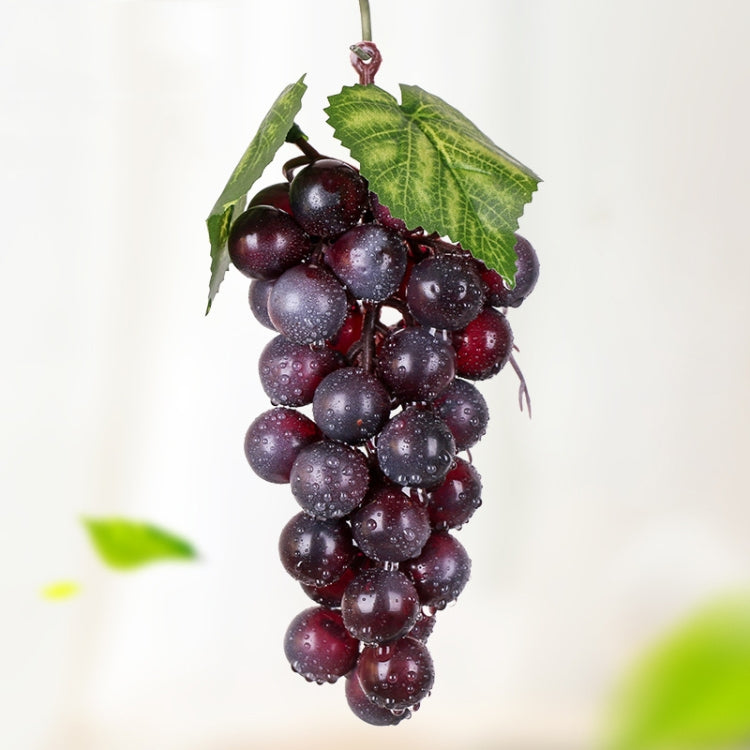 Simulation Fruit Simulation Grapes PVC with Cream Grape Shoot Props, 4 Bunches 36 Black Grapes, 4 Bunches 36 Green Grapes, 4 Bunches 36 Red Grapes, 4 Bunches 36 Grain Agate Grapes, 4 Bunches 36 Purple Grapes, 4 Bunches 60 Black Grapes������������������...