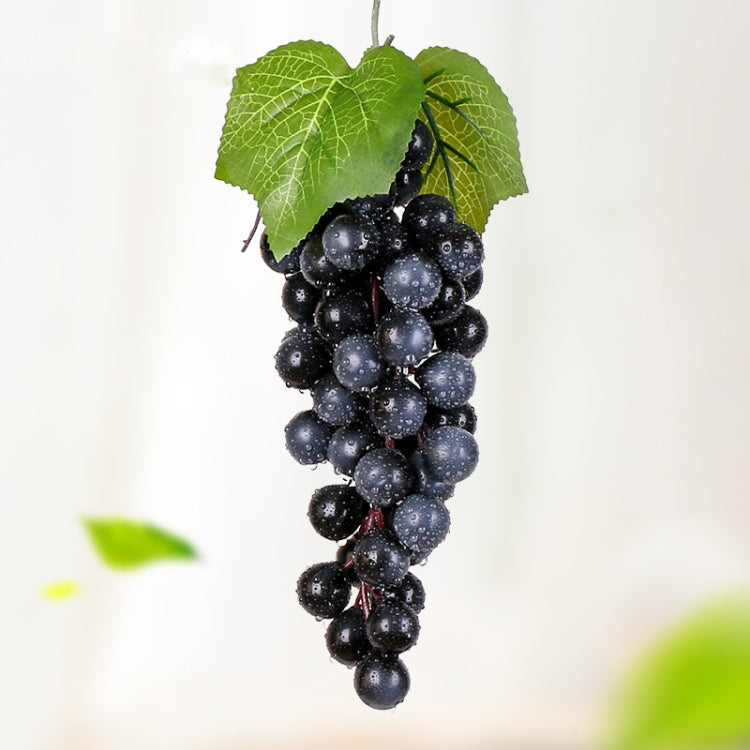 Simulation Fruit Simulation Grapes PVC with Cream Grape Shoot Props, 4 Bunches 36 Black Grapes, 4 Bunches 36 Green Grapes, 4 Bunches 36 Red Grapes, 4 Bunches 36 Grain Agate Grapes, 4 Bunches 36 Purple Grapes, 4 Bunches 60 Black Grapes������������������...
