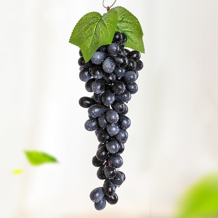Simulation Fruit Simulation Grapes PVC with Cream Grape Shoot Props, 4 Bunches 36 Black Grapes, 4 Bunches 36 Green Grapes, 4 Bunches 36 Red Grapes, 4 Bunches 36 Grain Agate Grapes, 4 Bunches 36 Purple Grapes, 4 Bunches 60 Black Grapes������������������...