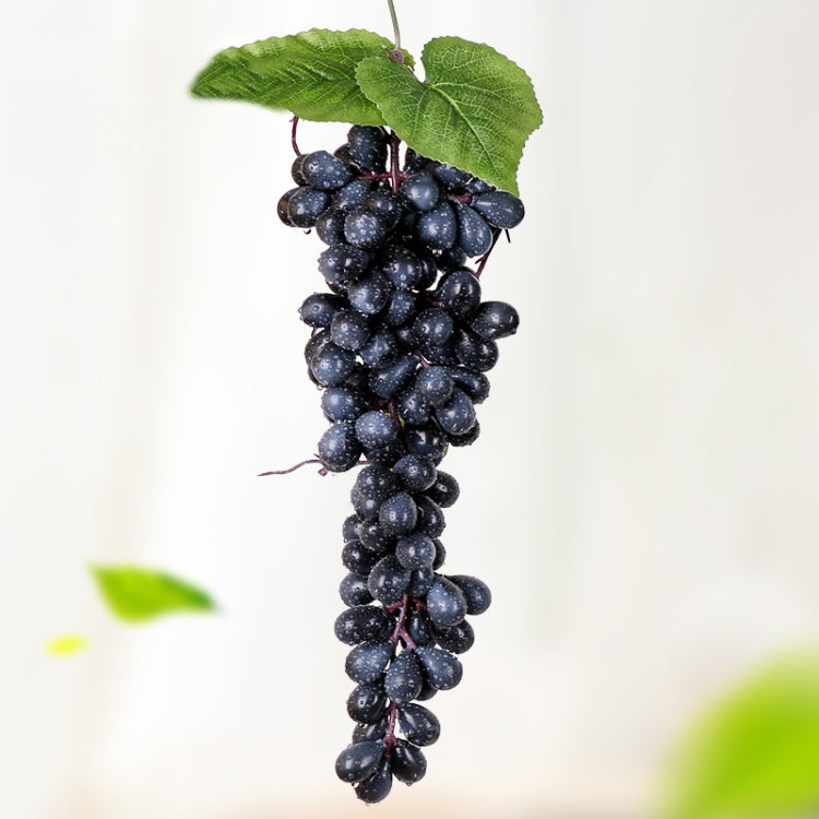Simulation Fruit Simulation Grapes PVC with Cream Grape Shoot Props, 4 Bunches 36 Black Grapes, 4 Bunches 36 Green Grapes, 4 Bunches 36 Red Grapes, 4 Bunches 36 Grain Agate Grapes, 4 Bunches 36 Purple Grapes, 4 Bunches 60 Black Grapes������������������...