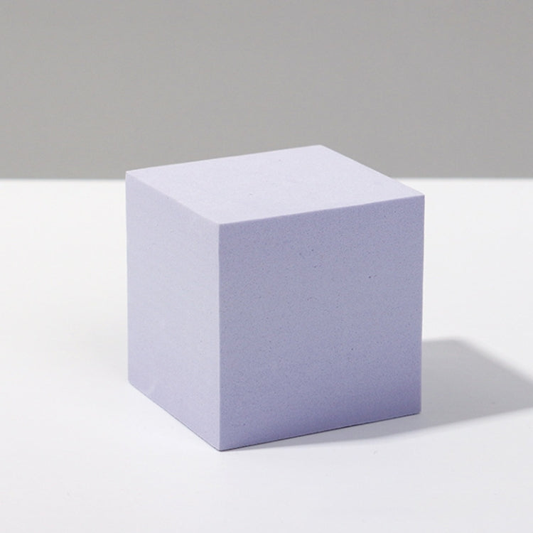 8 PCS Geometric Cube Photo Props Decorative Ornaments Photography Platform, Colour: 5 x 5 x 5cm Small White Square, Small White Square, Large White Square, Small White Rectangular, Large White Rectangular, Small White Cylindrical, Large White Cylindric...