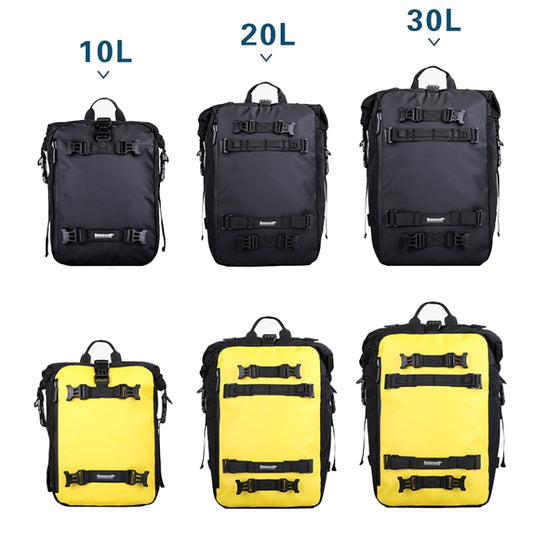 Rhinowalk Multi-Function Motorcycle Rear Seat Bag Combination Rear Shelf Pannier