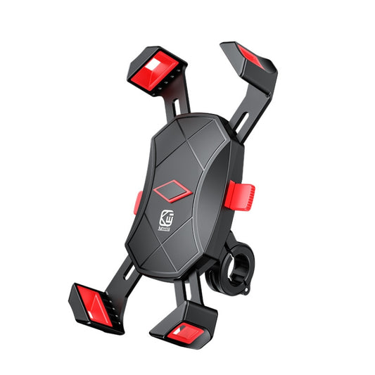 Kewig Reflection To Fall Shockproof Bicycle Bracket Motorcycle Four-Claw Mobile Phone Holder