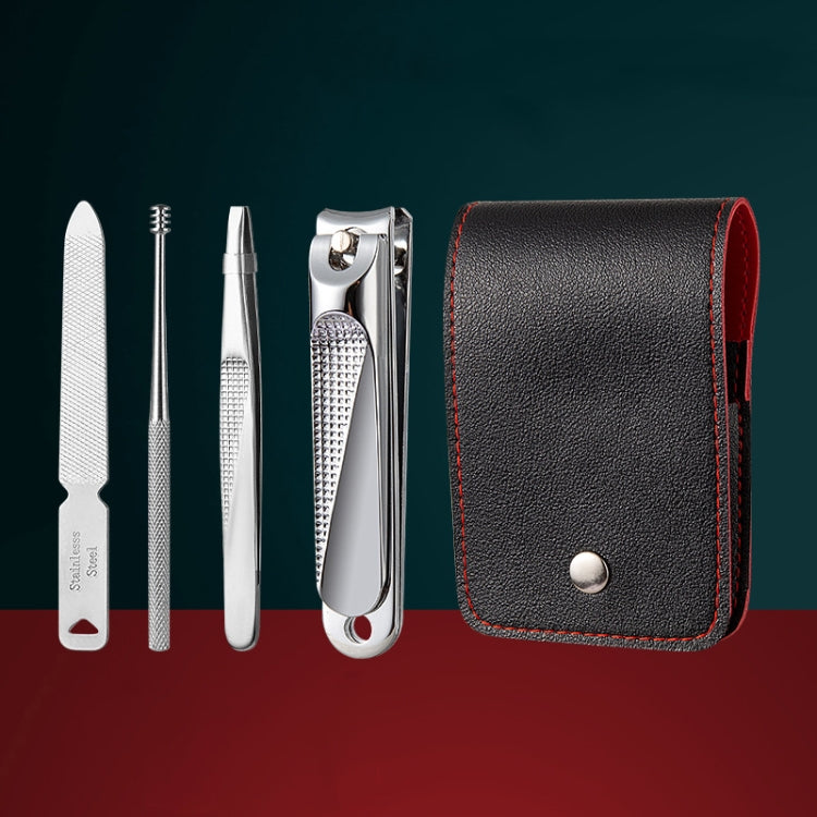 5pcs /Set Nail Scissors Portable Manicure Tool, Style:, Classic (Silver), Classic (Black), Classic (Rose Gold), Classic (Beige), Anti-splash (Black), Anti-splash (Silver), Anti-splash (Rose Gold), Anti-splash (Beige)������������������������������������...