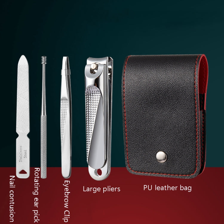 5pcs /Set Nail Scissors Portable Manicure Tool, Style:, Classic (Silver), Classic (Black), Classic (Rose Gold), Classic (Beige), Anti-splash (Black), Anti-splash (Silver), Anti-splash (Rose Gold), Anti-splash (Beige)������������������������������������...