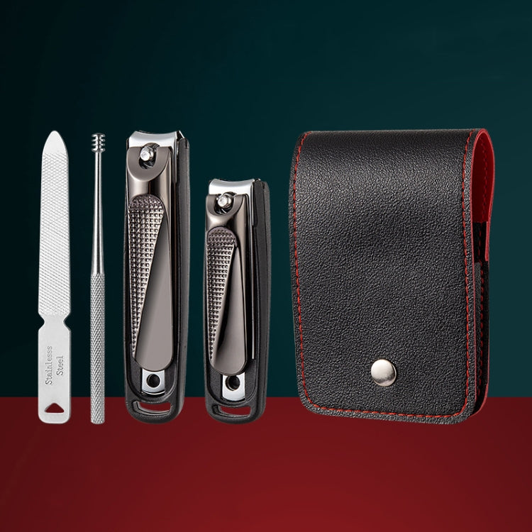 5pcs /Set Nail Scissors Portable Manicure Tool, Style:, Classic (Silver), Classic (Black), Classic (Rose Gold), Classic (Beige), Anti-splash (Black), Anti-splash (Silver), Anti-splash (Rose Gold), Anti-splash (Beige)������������������������������������...