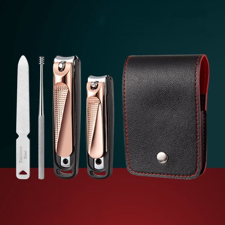 5pcs /Set Nail Scissors Portable Manicure Tool, Style:, Classic (Silver), Classic (Black), Classic (Rose Gold), Classic (Beige), Anti-splash (Black), Anti-splash (Silver), Anti-splash (Rose Gold), Anti-splash (Beige)������������������������������������...