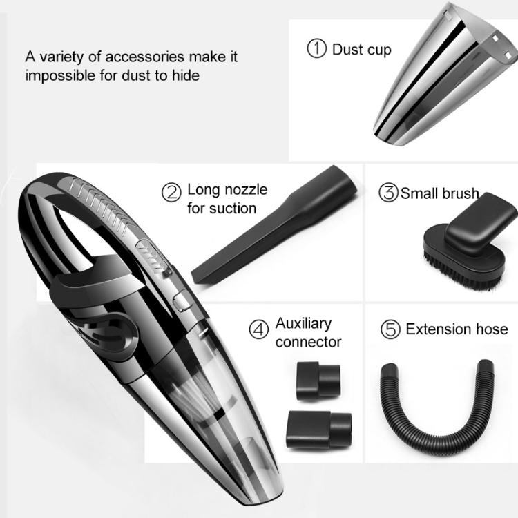 Wet And Dry Handheld High-Power Portable Car Vacuum Cleaner