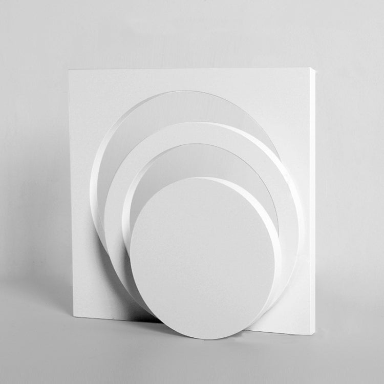 Solid Wood Geometric Polygon Camera Props Creative Photography Ornaments, Flat Ladder, Square Hollow Circle, Hexagon+Hollow Hexagon, Dual Circular Rings, Round+Ring, Hollow Square Ring Round, Solid Circulars, 5-layer Combined Ladder, Arch Low Inner Arc...