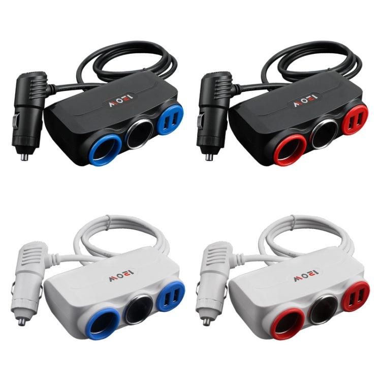 Car Cigarette Lighter Multi-Function Mobile Phone Charging USB Car Charge 12/24V Adapter Plug