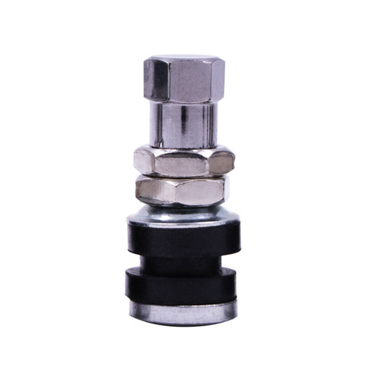 20 PCS Motorcycle Tubeless Tire Valve Stainless Steel Straight Mouth