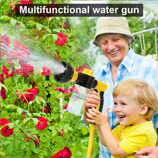 8 in 1 Car Wash Foam Pot Water Sprinkler