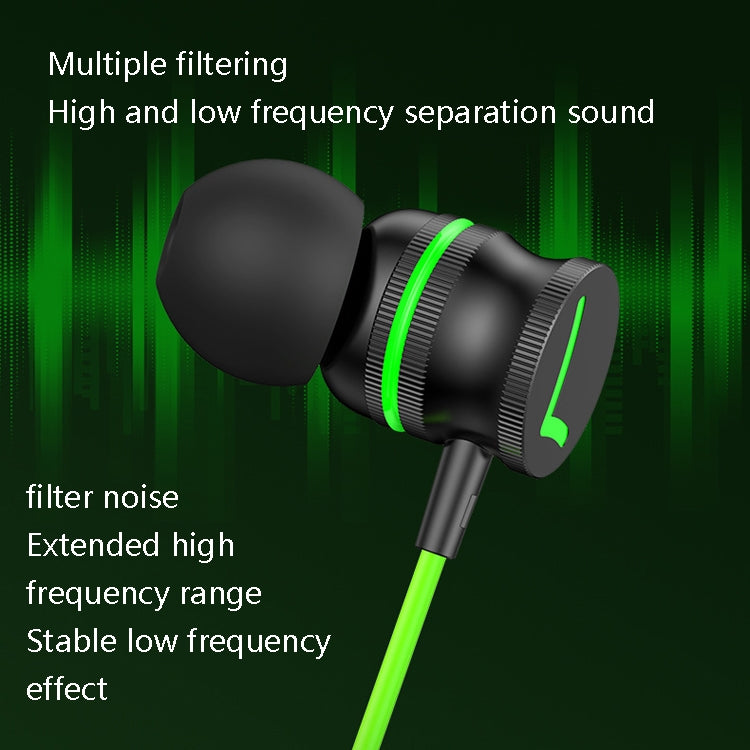 TS6600A USB-C / Type-C In-Ear Heavy Bass Wire Control Game Earphone, Cable Length: 1.2m, Type-C