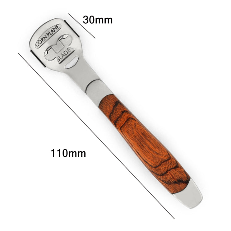 Pedicure Knife For Dead Skin Calluses Tool Set, Specification:, Colorful Wooden Iron Box, Stainless Steel Iron Box