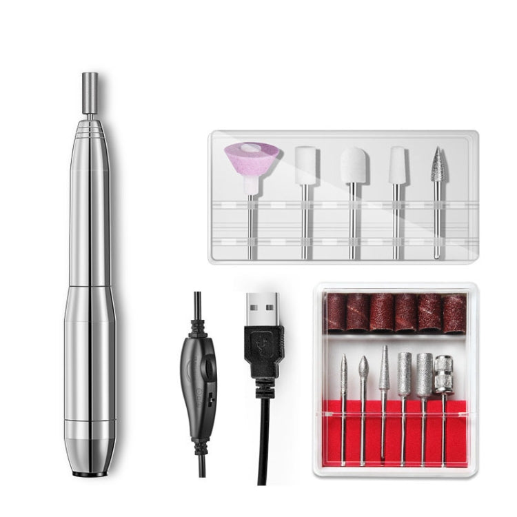Aluminum Alloy Nail Grinding Machine USB Electric Nail Polish Remover, Nail Polish Remover(Rose Pink), Nail Polish Remover(Silver), Nail Polish Remover(Gold)