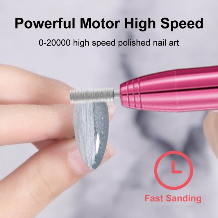 Aluminum Alloy Nail Grinding Machine USB Electric Nail Polish Remover, Nail Polish Remover(Rose Pink), Nail Polish Remover(Silver), Nail Polish Remover(Gold)
