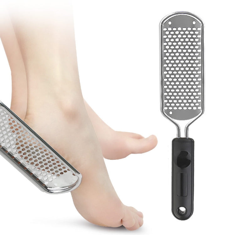 Stainless Steel Exfoliating Pedicure Grinding And Rubbing Machine, Style:, Big Hole Smiles (Black), Small Hole Square Hole (Black), Big Hole Smiles (Brown), Small Hole Square Hole (Brown)
