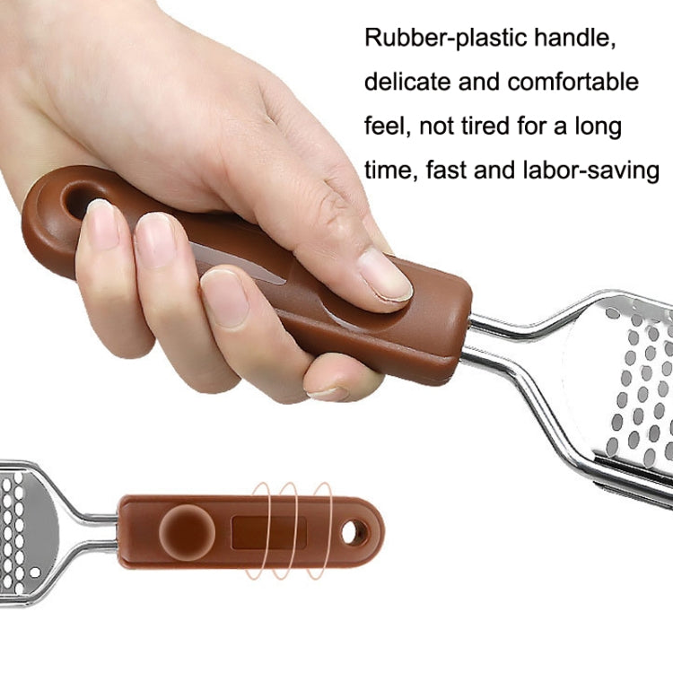 Stainless Steel Exfoliating Pedicure Grinding And Rubbing Machine, Style:, Big Hole Smiles (Black), Small Hole Square Hole (Black), Big Hole Smiles (Brown), Small Hole Square Hole (Brown)