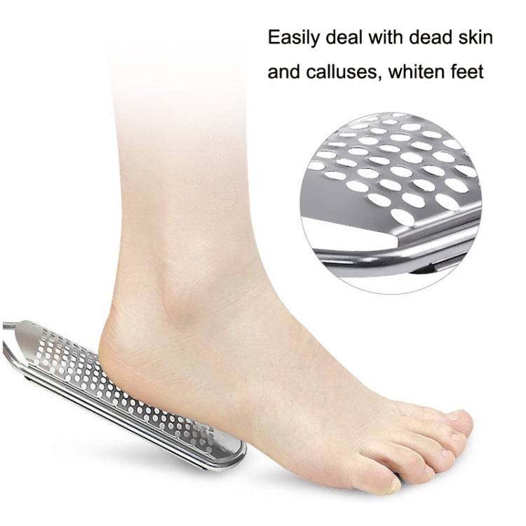 Stainless Steel Exfoliating Pedicure Grinding And Rubbing Machine, Style:, Big Hole Smiles (Black), Small Hole Square Hole (Black), Big Hole Smiles (Brown), Small Hole Square Hole (Brown)