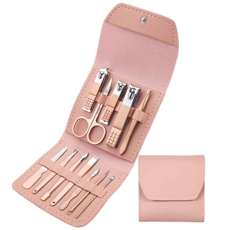 Nail Art Tool Set Nail Clippers Dead Skin Scissors Manicure Tool, 12 In 1 Matcha Green, 12 In 1 Coffee, 12 In 1 Black, 12 In 1 Pink, 16 In 1 Green, 16 In 1 Matcha Green, 16 In 1 Pink, 16 In 1 Coffee, 16 In 1 Blue, 16 In 1 Purple