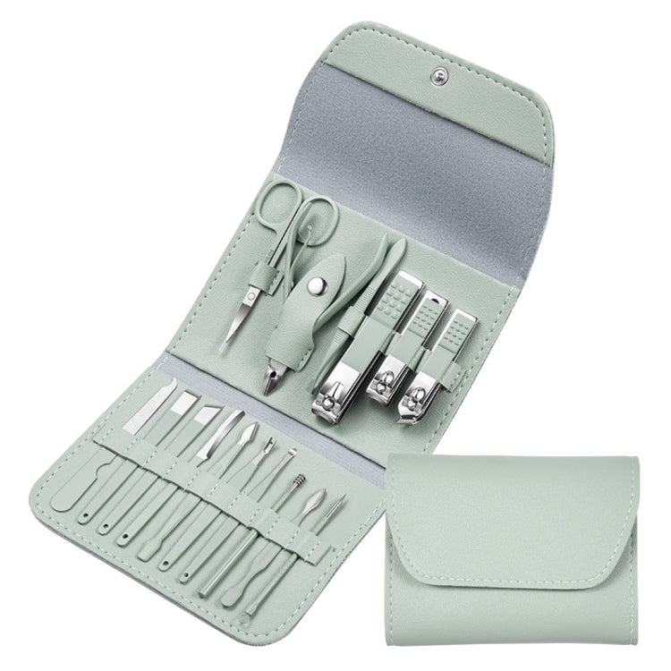Nail Art Tool Set Nail Clippers Dead Skin Scissors Manicure Tool, 12 In 1 Matcha Green, 12 In 1 Coffee, 12 In 1 Black, 12 In 1 Pink, 16 In 1 Green, 16 In 1 Matcha Green, 16 In 1 Pink, 16 In 1 Coffee, 16 In 1 Blue, 16 In 1 Purple