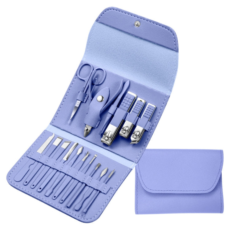Nail Art Tool Set Nail Clippers Dead Skin Scissors Manicure Tool, 12 In 1 Matcha Green, 12 In 1 Coffee, 12 In 1 Black, 12 In 1 Pink, 16 In 1 Green, 16 In 1 Matcha Green, 16 In 1 Pink, 16 In 1 Coffee, 16 In 1 Blue, 16 In 1 Purple