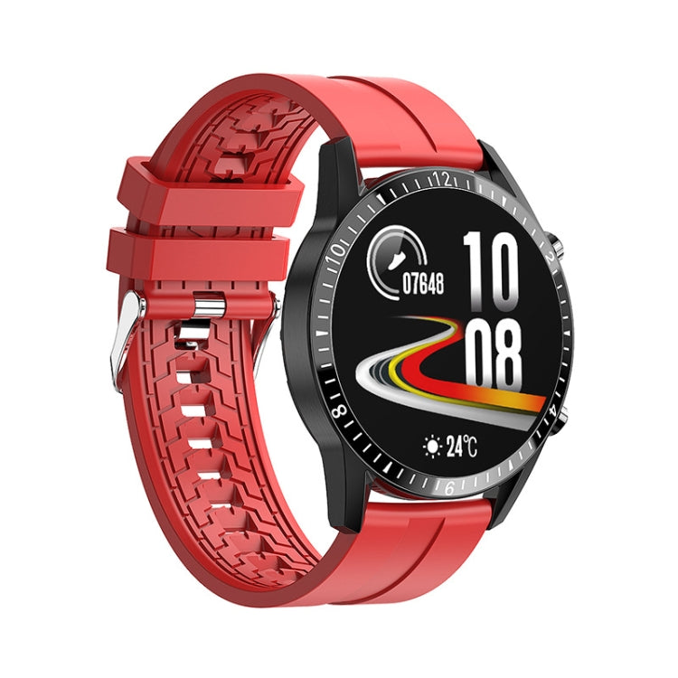 I9 1.5 Inch Heart Rate/Blood Pressure/Blood Oxygen Monitoring Watch, Color: Silver Steel
