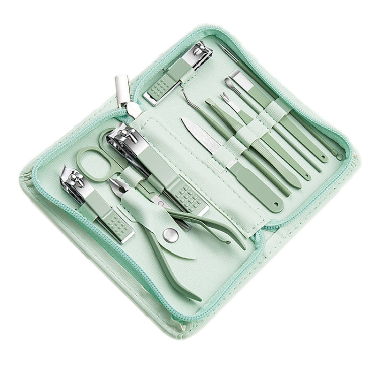 Stainless Steel Nail Clipper Nail Art Tool Set, Color:, 22 PCS/Set (Green), 16 PCS/Set (Green), 12 PCS/Set (Green), 10 PCS/Set (Green), 7 PCS/Set (Green), 26 PCS/Set (Blue), 18 PCS/Set (Blue), 9 PCS/Set (Blue)