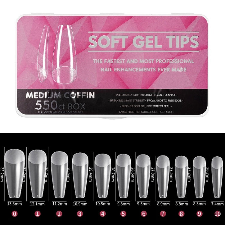 Scratch-free Ultra-thin Seamless Manicure Nail Plate, Shape:, 01 Frosted T Type, 02 Half Sand Water Droplets, 03 Half Sand Short Ballet, 04 Half Sand Short Water Drop, 05 Denim, 06 Long Denim, 07 Long Ballet, 08 Long Arc, 09 Long Water Pipe������������...